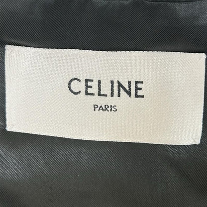 Celine Jacket 34 S Tomboy Tailored Ivory Black Multi