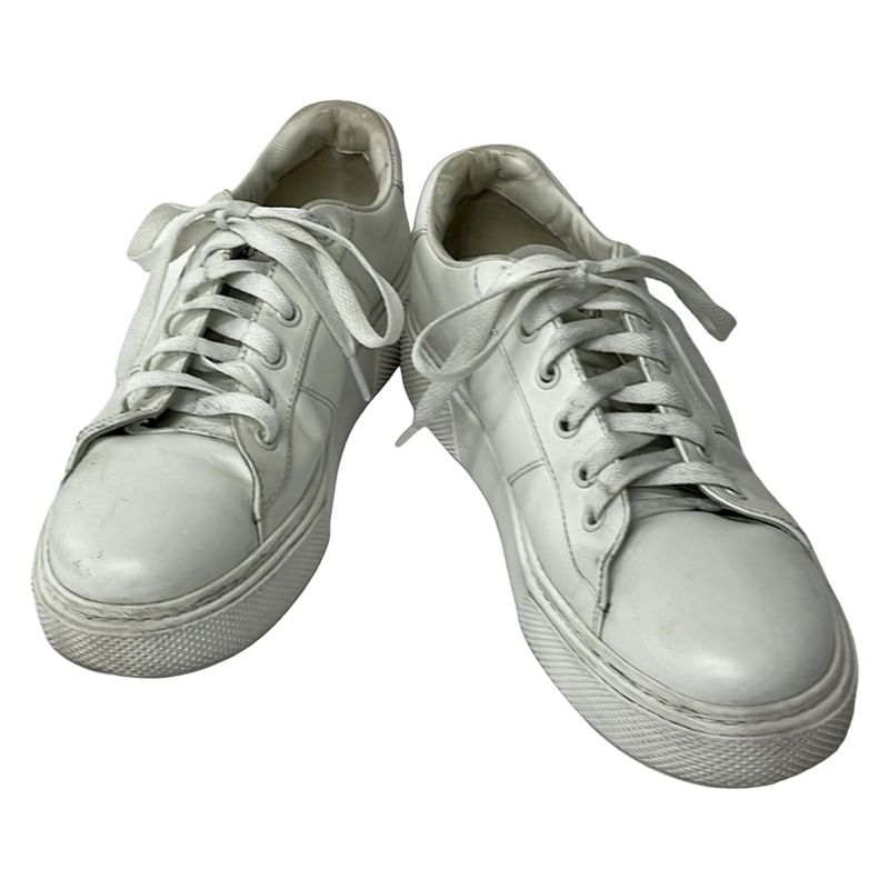 Prada Sneakers 37.5 White Leather