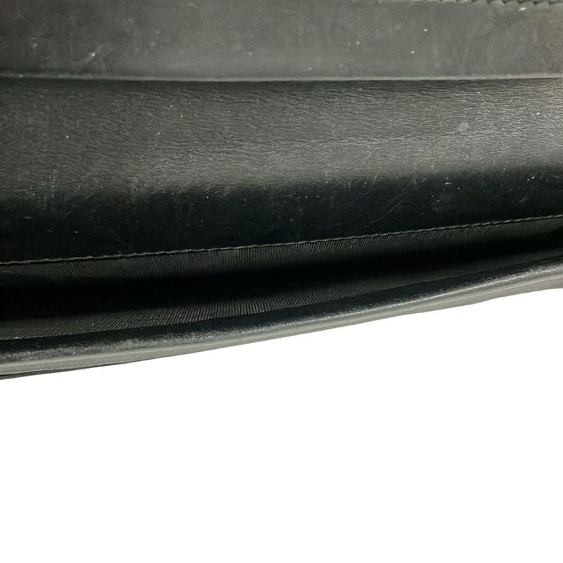 Bottega Veneta Wallet Intrecciato Black Zip Around with Handle Leather