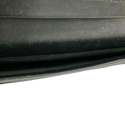 Bottega Veneta Wallet Intrecciato Black Zip Around with Handle Leather