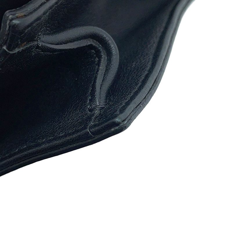 Fendi Shoulder Bag Check Studded Leather Fur