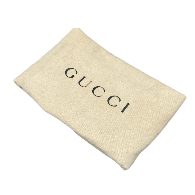 Gucci Shoulder Bag GG Marmont Round Mini Navy White Chain