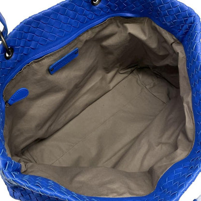 Bottega Veneta Tote Capri Blue Leather