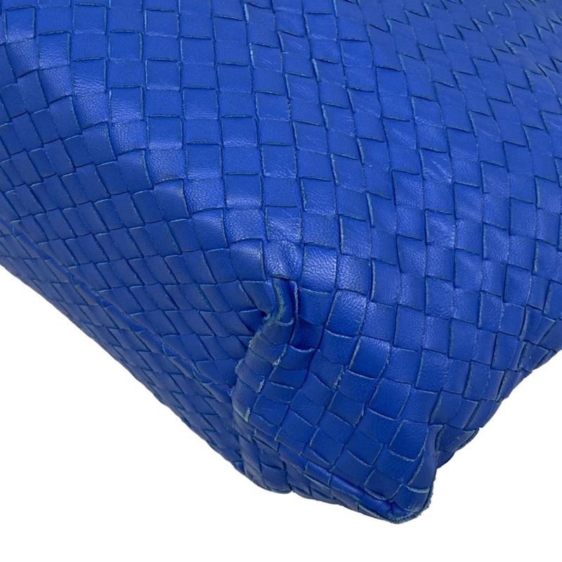 Bottega Veneta Tote Capri Blue Leather