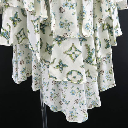 Louis Vuitton Dress Gqo Silk White