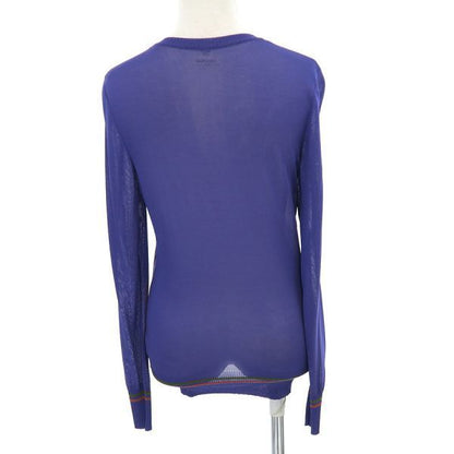Hermes Neck Top Purple 34