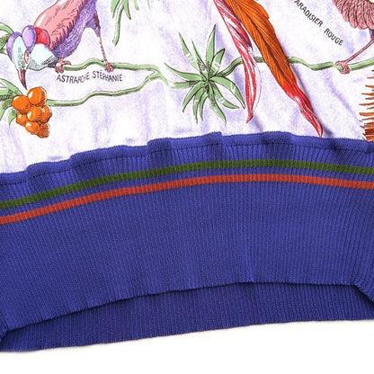 Hermes Neck Top Purple 34