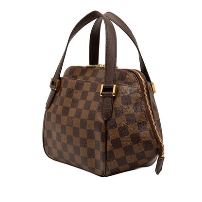 Louis Vuitton Damier Belem PM Brown Leather Handbag