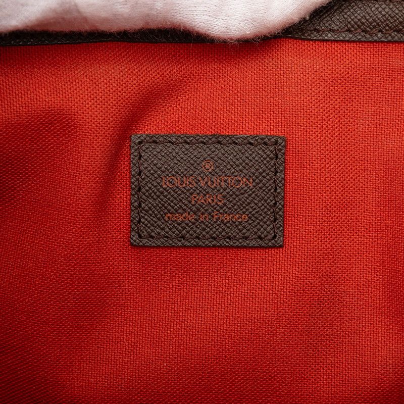 Louis Vuitton Damier Belem PM Brown Leather Handbag