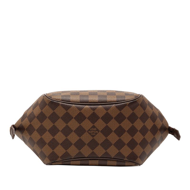 Louis Vuitton Damier Belem PM Brown Leather Handbag