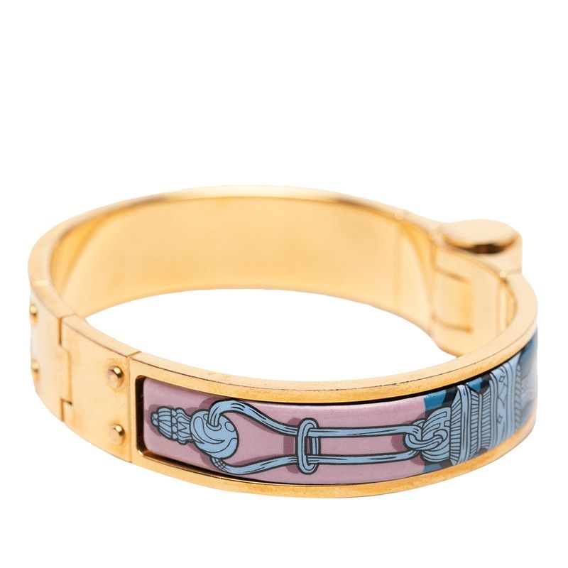 Hermes Charnier PM Gold Multicolor Plated