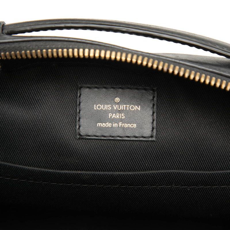 Louis Vuitton Monogram Saintonge 2-Way Shoulder Bag Noir Black Brown