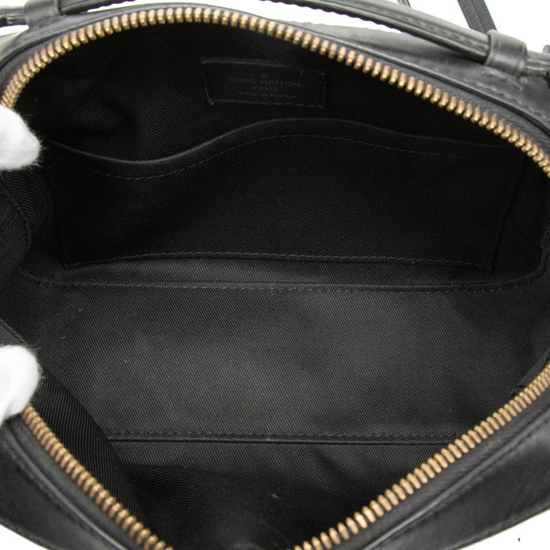 Louis Vuitton Monogram Saintonge 2-Way Shoulder Bag Noir Black Brown