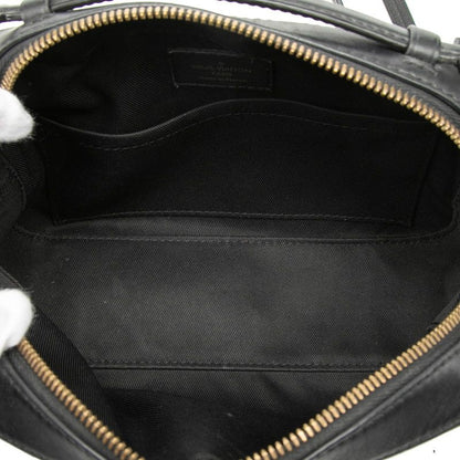 Louis Vuitton Monogram Saintonge 2-Way Shoulder Bag Noir Black Brown