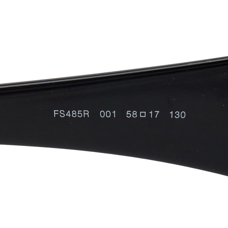 Fendi Logo Black Plastic Shoulder Bag