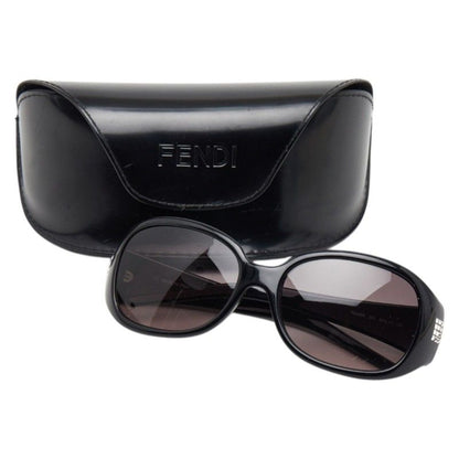 Fendi Logo Black Plastic Shoulder Bag