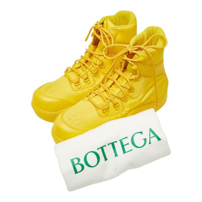 Bottega Veneta Paddle Bomber Boots Sneakers Shoes Yellow