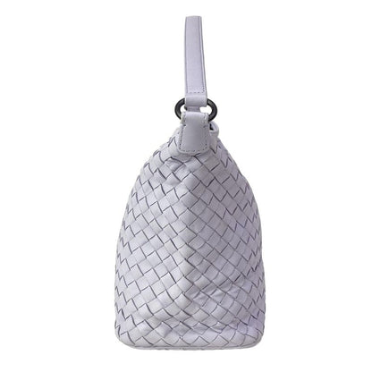 Bottega Veneta Shoulder Bag Small Light Purple Leather