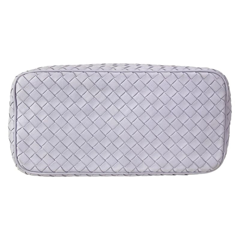Bottega Veneta Shoulder Bag Small Light Purple Leather