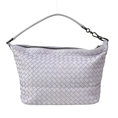 Bottega Veneta Shoulder Bag Small Light Purple Leather