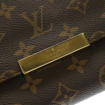 Louis Vuitton Monogram Favorite MM Brown Shoulder Bag