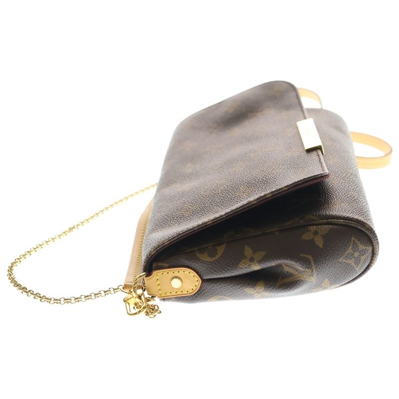 Louis Vuitton Monogram Favorite MM Brown Shoulder Bag