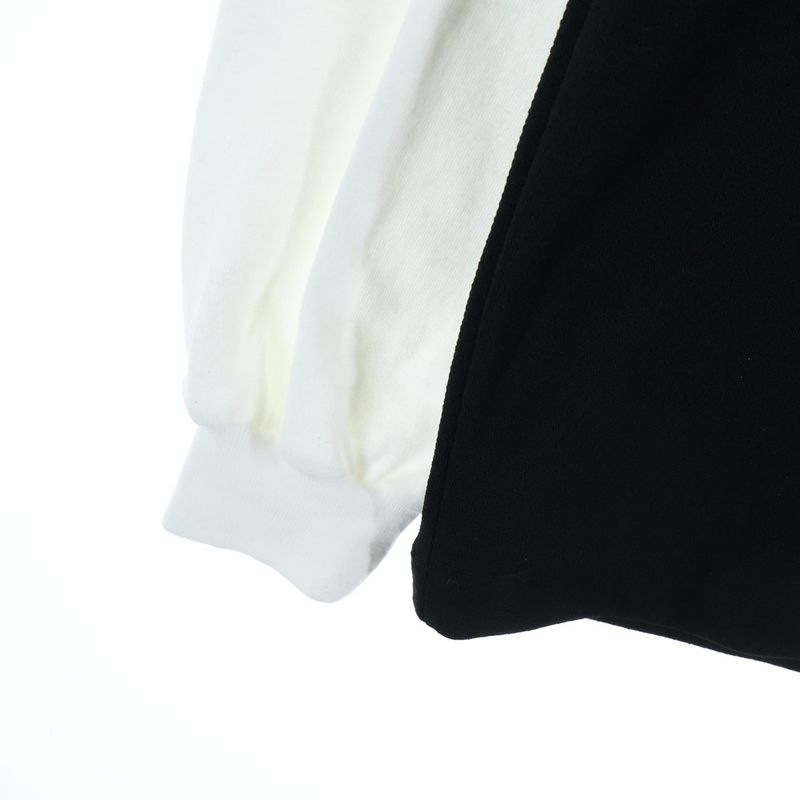 Balenciaga Basketball Layered Crew Neck Long Sleeve T-Shirt Blue Black White