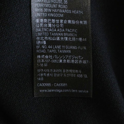 Balenciaga Basketball Layered Crew Neck Long Sleeve T-Shirt Blue Black White