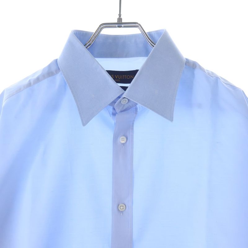 Louis Vuitton Regular Color Long Sleeve Shirt Light Blue Bzp