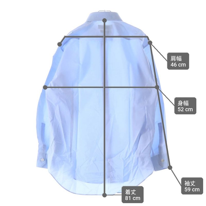 Louis Vuitton Regular Color Long Sleeve Shirt Light Blue Bzp