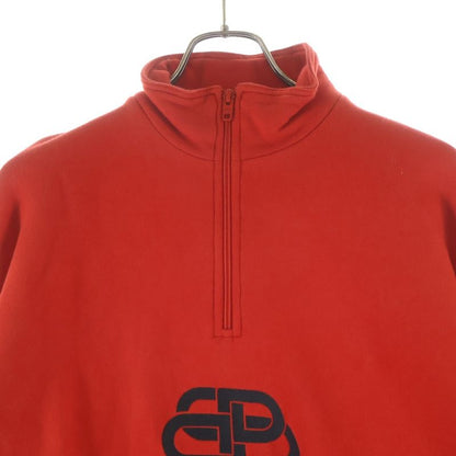 Balenciaga Rive Gauche Half Zip Sweatshirt