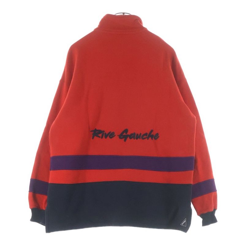 Balenciaga Rive Gauche Half Zip Sweatshirt
