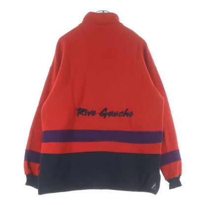 Balenciaga Rive Gauche Half Zip Sweatshirt
