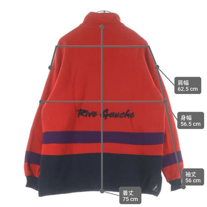 Balenciaga Rive Gauche Half Zip Sweatshirt