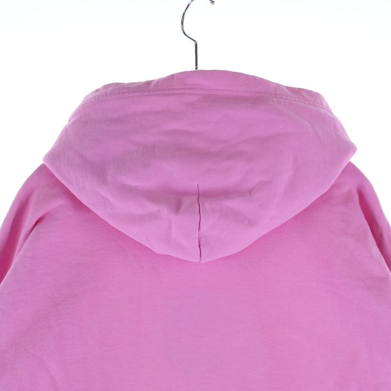 Balenciaga BB Emblem Logo Embroidery Pullover Sweatshirt Hoodie Pink Sweater