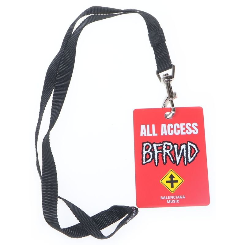 Balenciaga Bfrnd Music Inside Out T-Shirt with Neck Holder