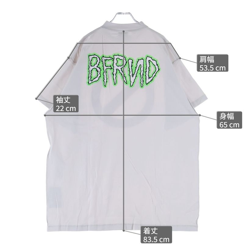 Balenciaga Bfrnd Music Inside Out T-Shirt with Neck Holder