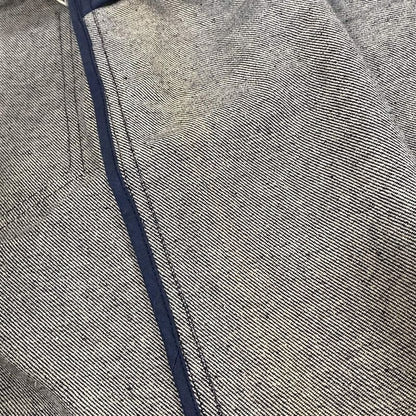 Chanel Skirt 34 S Navy Knee Length Denim
