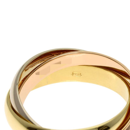Cartier Trinity Ring 18K Yellow Gold 18K White Pink