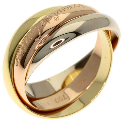 Cartier Trinity Ring 18K Yellow Gold 18K White Pink