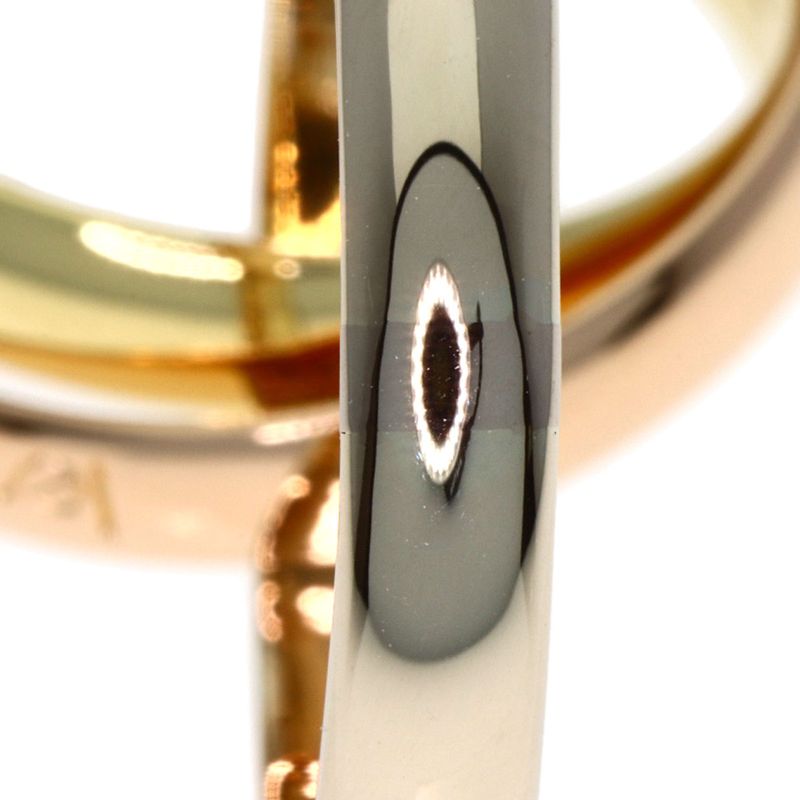 Cartier Trinity Ring 18K Yellow Gold 18K White Pink