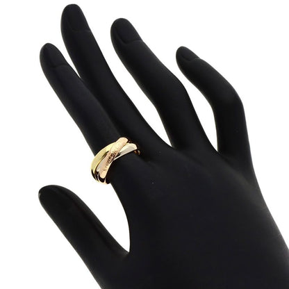 Cartier Trinity Ring 18K Yellow Gold 18K White Pink