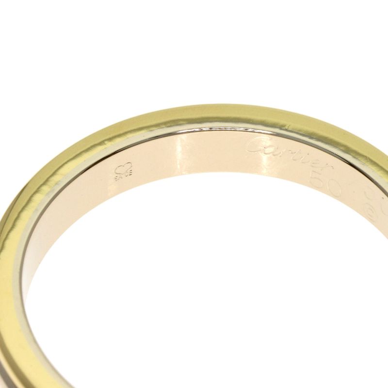 Cartier Colors 50 Ring 18K Yellow Gold 18K White Pink