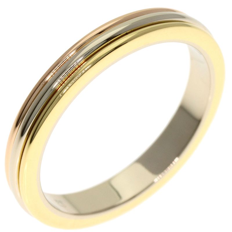 Cartier Colors 50 Ring 18K Yellow Gold 18K White Pink
