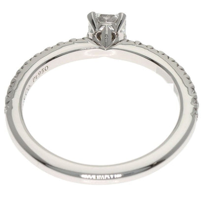 Tiffany & Co Square Solitaire Diamond Ring