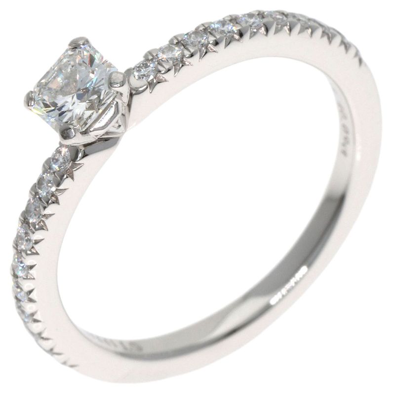 Tiffany & Co Square Solitaire Diamond Ring