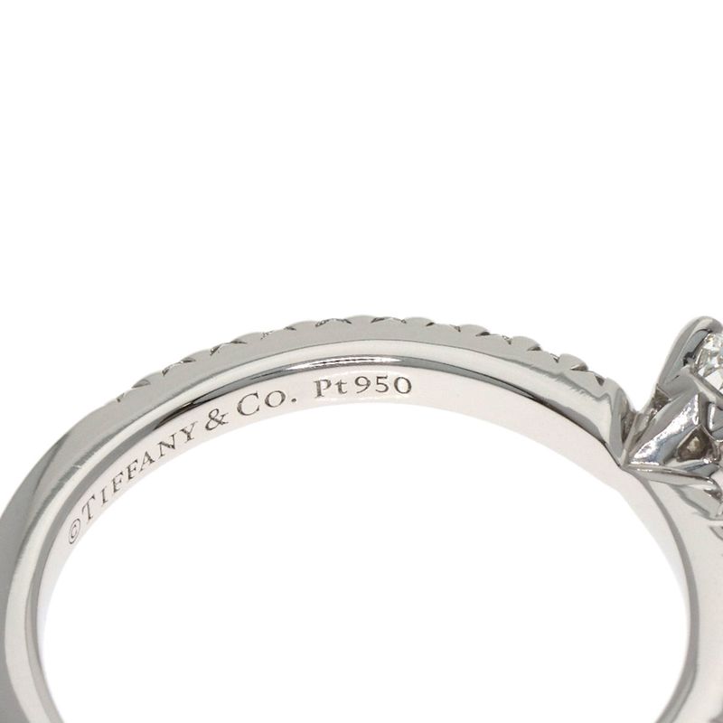Tiffany & Co Square Solitaire Diamond Ring