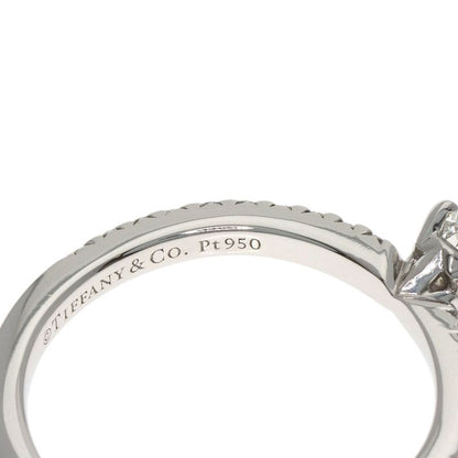 Tiffany & Co Square Solitaire Diamond Ring