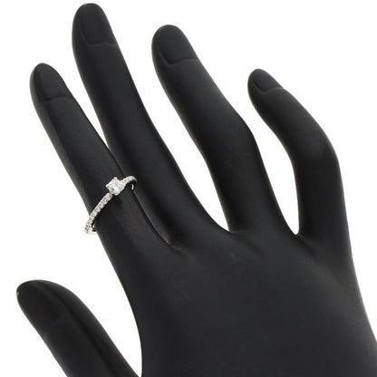 Tiffany & Co Square Solitaire Diamond Ring