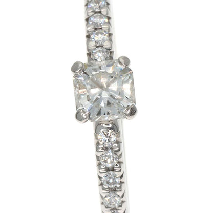 Tiffany & Co Square Solitaire Diamond Ring
